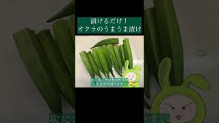 漬けるだけ！オクラのうまうま漬け　#簡単レシピ #料理 #オクラレシピ