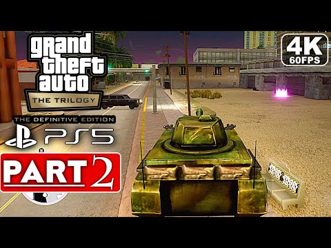 GTA VICE CITY DEFINITIVE EDITION Gameplay Walkthrough Part 2 [4K 60FPS PS5] - No Commentary