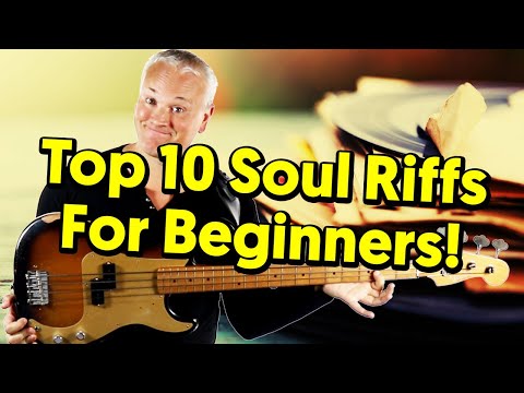 Top 10 Soul Bass Riffs For Beginners (tabs & tutorials)