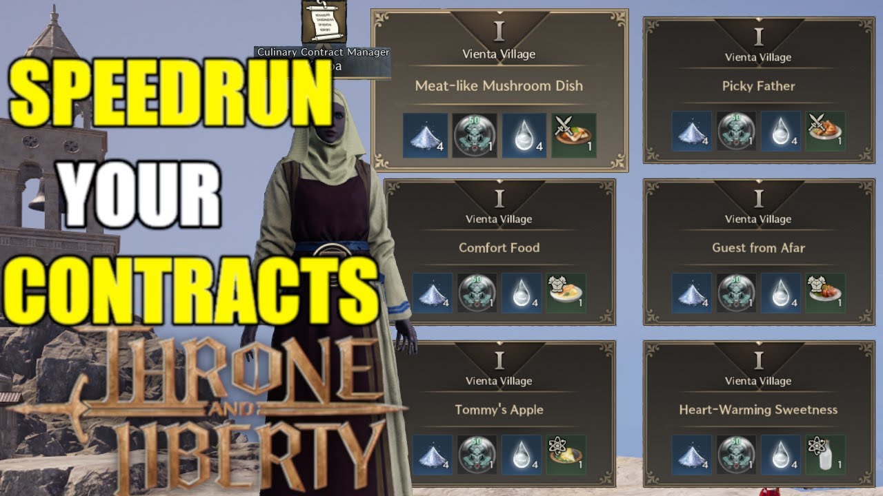 Fastest Contract Methods in Throne and Liberty: Contract Guide 2025