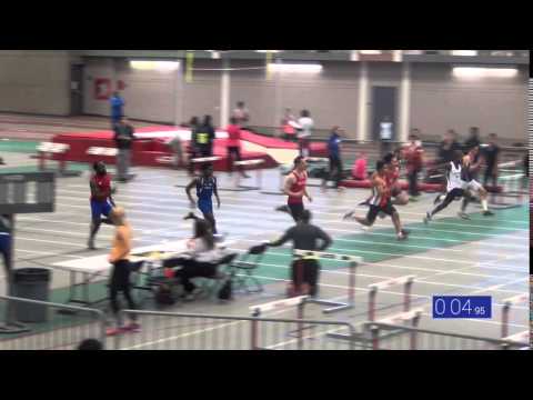 60m H - Qualif 3 - Pelland - Université McGill Rencontre ouverte MARTLET, Montréal 2015