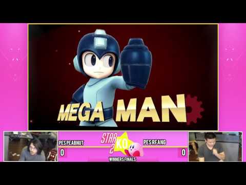 Star KO 2 Winners Finals PES | Peabnut (Mega Man) vs PES | RFang (Mario/Sheik)
