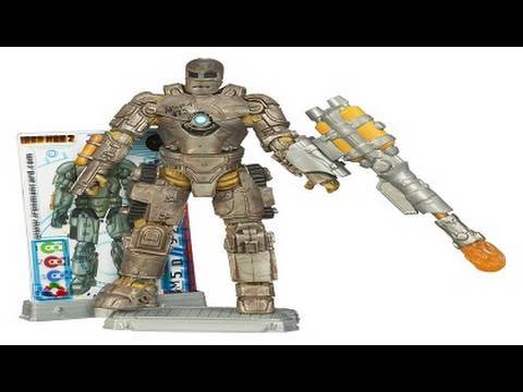 Video Review of 3 3/4 inch Ironman 2 movie figure; Ironman - Mark I