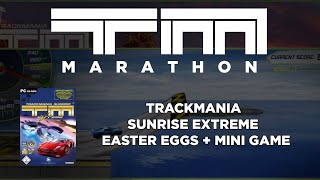TrackMania Marathon 2020 Highlights - TrackMania Sunrise eXtreme Easter Eggs + Mini TrackMania