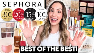 SEPHORA SALE 2024 RECOMMENDATIONS! 😱 The best products in EVERY category!