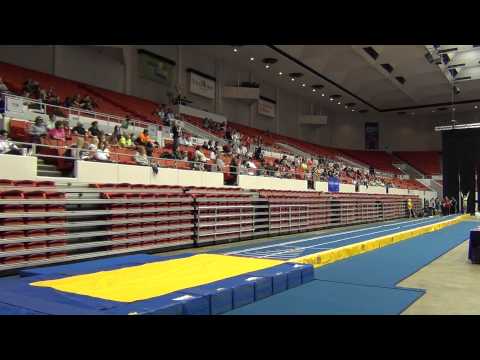 Natalya Beneschott - Pass 1 - Women's Tumbling Final - 2012 T&T Elite Challenge