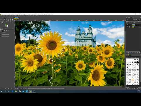 Gimp - obróbka zdjęć i fotomontaż.