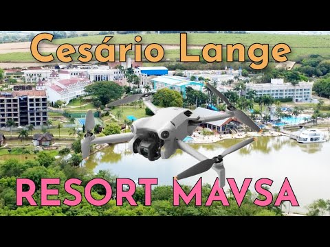 Cesário Lange,  vista de cima em detalhes 