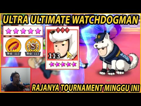 🔥🔥ULTRA ULTIMATE WATCHDOGMAN TAK TERKALAHKAN DI TOURNAMENT HERO! - One Punch Man:The Strongest