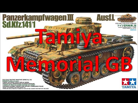 Tamiya 1:35 Panzer III/L - Gedenkbau