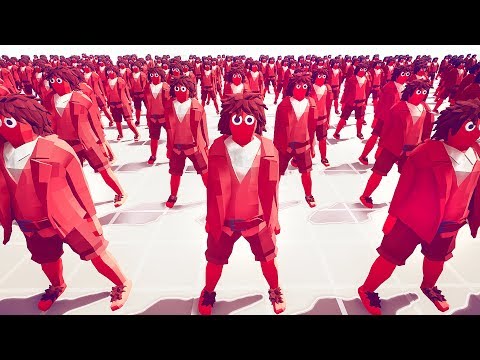 TABS - The UNSTOPPABLE UNIT! The New Peasant Army - Totally Accurate Battle Simulator Gameplay