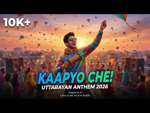 Kaapyo Che! - MC Krutrim Buddhi | Uttarayan Anthem 2026 | New Gujarati Hip Hop