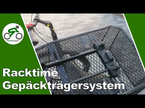 Racktime luggage carrier with Racktime adapter simply explained