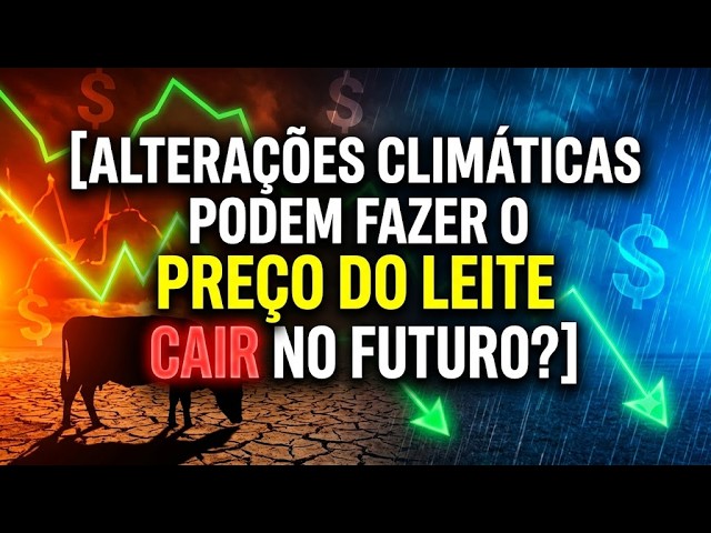Alterações climáticas podem fazer o preço do leite cair no futuro?