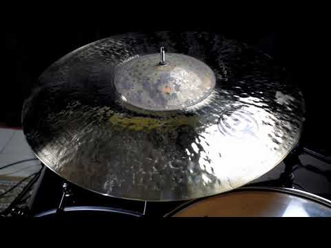 Ride 22" Raw Bell Big Bell Ultra Heavy Sound Demo - Diril Cymbals Italia