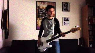 Anti- Flag- Ever Fallen In Love (bass cover)