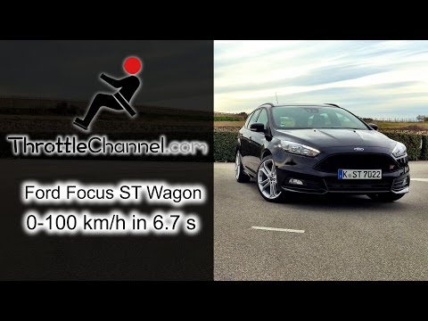 Ford Focus ST Wagon acceleration - ThrottleChannel.com