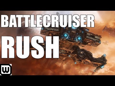 Starcraft 2: Pro Battlecruiser Rush??!
