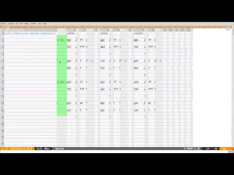 EmacsConf 2019 - 18 - Object oriented spreadsheets with example applications - David O'Toole (dto)