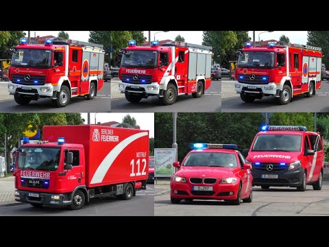 [🚒𝗔𝗟𝗟𝗘 𝗟𝗙𝟮𝟬-𝗞𝗮𝘁𝗦 𝗩𝗘𝗥𝗦𝗜𝗢𝗡𝗘𝗡 𝗔𝗨𝗙 𝗘𝗜𝗡𝗠𝗔𝗟🚨] Verbandsfahrt 》LKW3, ELW-Erk. unm. || Berliner Feuerwehr 