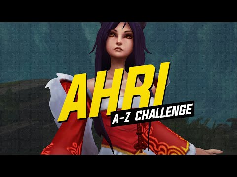 Shiphtur | A-Z CHALLENGE FINALLY GOING BACK TO MY AHRI ROOTS!