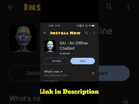 What is SAI -An Offline Chatbot 🤔 #viral #trending