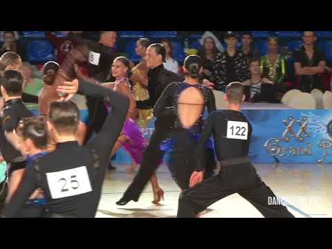 Egor Ivashov - Polina Sukhneva, RUS, 1/8 Samba