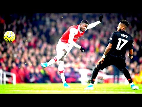 Nicolas Pepe Vs Manchester United (1/1/2020)-Home●4k-