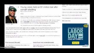 Young Jeezy Held on 1 Million Dollar Bail After Backstage Shooting