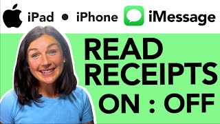 iPad & iPhone: How to Turn iMessage Read Receipts On or Off on Your iPad or iPhone