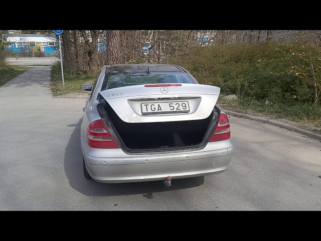 667990 Mercedes-Benz E500 5G-Tronic -03 193545km Reg.no: TGA529