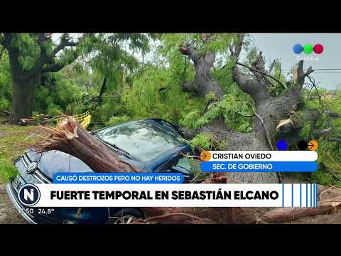 FUERTE TEMPORAL EN SEBASTIÁN ELCANO