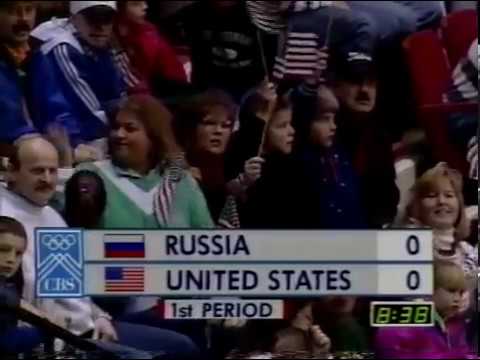 Pre-Olympic game: Feb.04/1994 Russia – USA