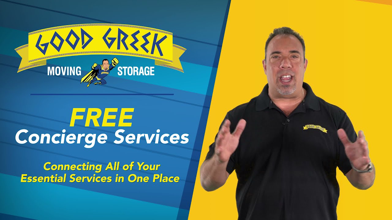 Free Moving Concierge Services From Good Greek Moving & Storage