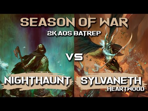 Nighthaunt vs Sylvaneth - Age of Sigmar Battle Report