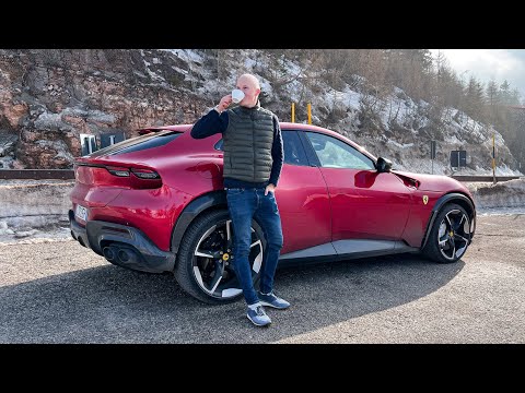 Thumbnail for Getting Coffee In The NEW Ferrari Purosangue! by Ferrari Purosangue