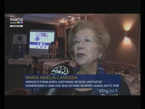 Jornal de Desporto: Jantar de Homenagem a Maria Amélia Canossa