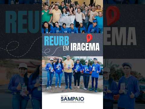 O georreferenciamento da sede de Iracema está pronto, mais um REURB lançado com sucesso! #roraima