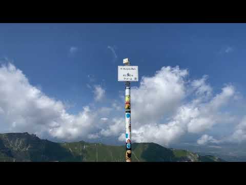 Panorama de pe varful Bucsoiu 2492m