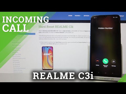 How to Check Incoming Call on REALME C3i – Incoming Call Animation