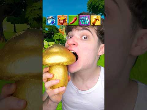 Giant Fortnite Foods ASMR!? 🤤⛏️