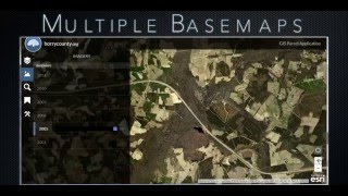 Horry County GIS Parcel Application - 2016 Release - Demonstration