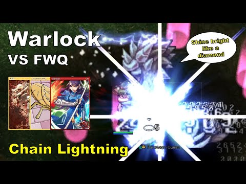 [BB iRO] Warlock Chain Lightning - vs FWQ Hard Mode 50m HP - Gears Review - Warlock Series