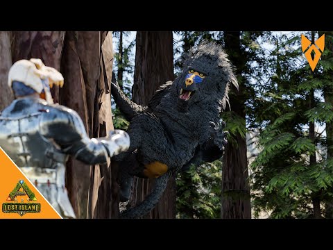 Taming My First Dinopithecus Was Not Easy! - ARK: Lost Island Hardcore (Ep5)