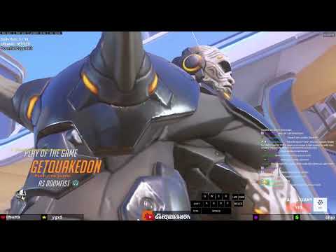 POTG! GETQUAKEDON DOOMFIST ONE TRICK - OVERWATCH 2 SEASON 11 TOP 500