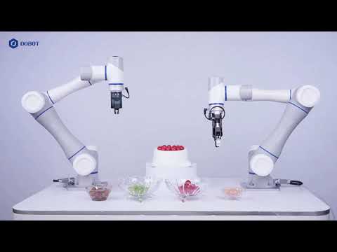 DOBOT CR5 - Cobot Making Cake - Diatom