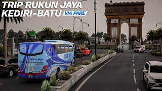 Download lagu [1/2] TRIP RUKUN JAYA MAP JATIMAN KEDIRI - BATU VIA PARE || ETS 2 INDONESIA mp3