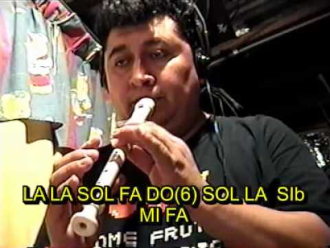 Notas para flauta (ES): Soleado notas para flauta