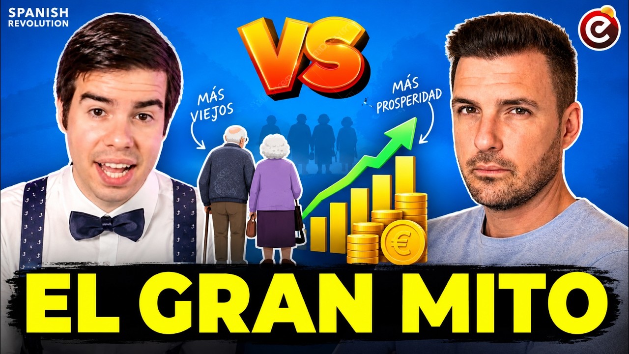 💥El envejecimiento NO es un problema económico 💰 Respuesta sincera y rigurosa a @VisualPolitik