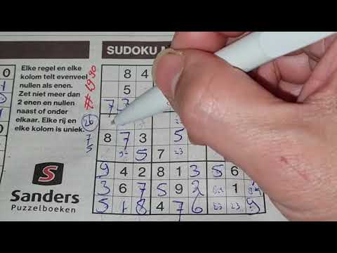 Keep going strong! (#1990) Medium Sudoku puzzle. 12-09-2020 part 2 of 3